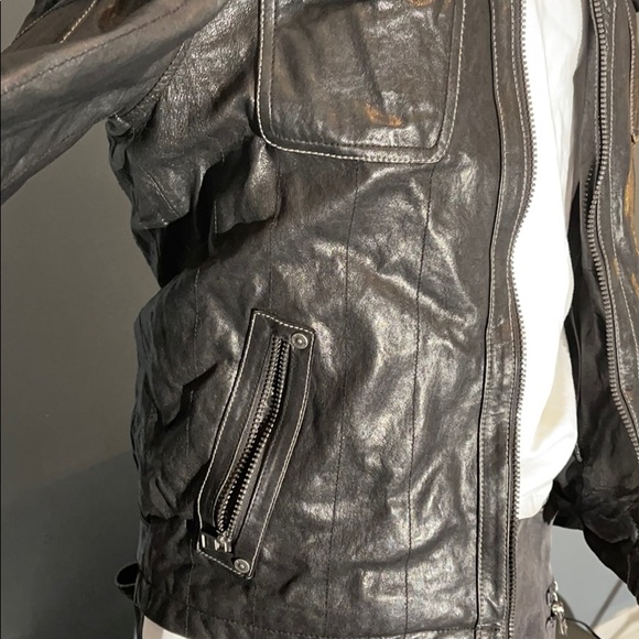 Vintage FUBU Leather Jacket - Picture 9 of 14